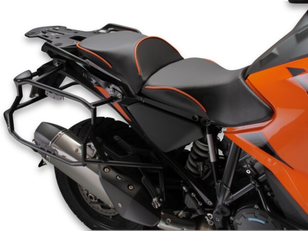 REVolution OEM Motorcycle Seat Upgrade as seen on the KTM 1290 Super Adventure. Also available as a DIY kit.